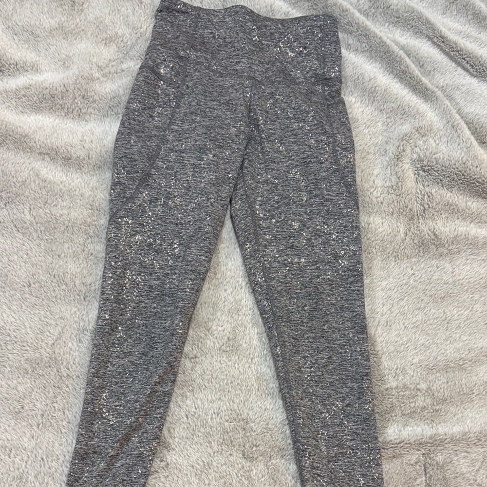 Champion Kids Sparkle Gray Leggings